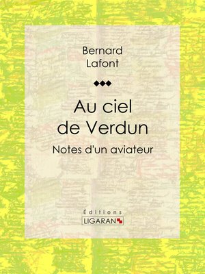 cover image of Au ciel de Verdun